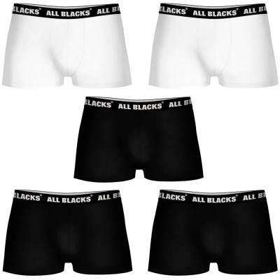 боксерки,мъжко,бельо,all,blacks,boxers,5,units,multicolor,(black,white)
