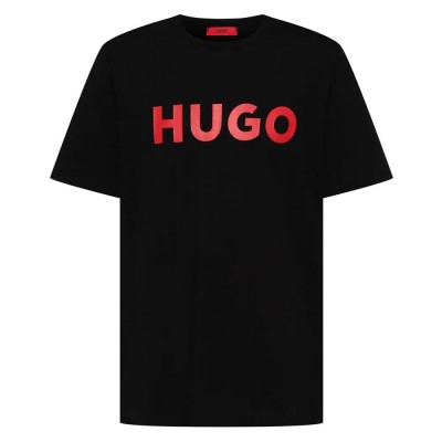 тениска,мъжки,тениски,hugo,dulivio,short,sleeve,t,shirt,black,(black)