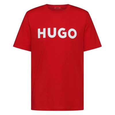 тениска,мъжки,тениски,hugo,dulivio,short,sleeve,t,shirt,open,pink,(red)