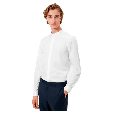 риза,с,дълъг,ръкав,мъжки,ризи,hugo,enrique,long,sleeve,shirt,white