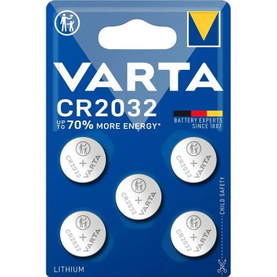 батерии,varta,cr2032,button,battery,5,units,silver,(silver)