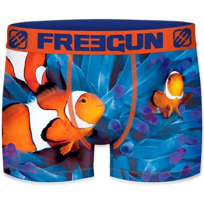 боксерки,мъжко,бельо,freegun,boxers,fishes,(multicolor)