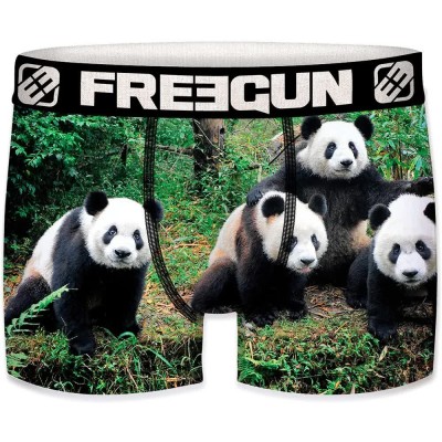 боксерки,мъжко,бельо,freegun,boxers,panda,(multicolor)