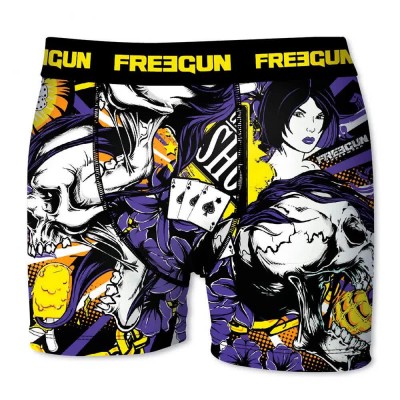 боксерки,детско,бельо,freegun,boxers,purple,cards,(multicolor)