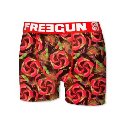 боксерки,детско,бельо,freegun,boxers,red,brown,(multicolor)