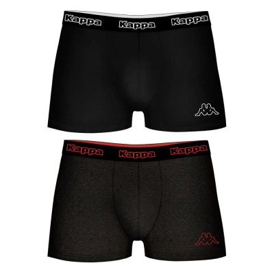 боксерки,мъжко,бельо,kappa,boxers,2,units,black,(grey,black)