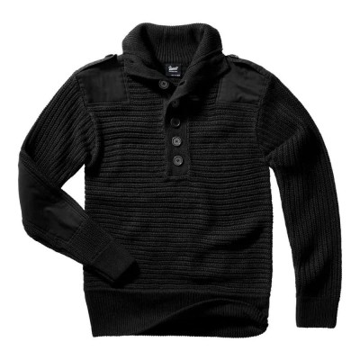 блуза,мъжки,пуловери,brandit,alpin,high,neck,sweater,black