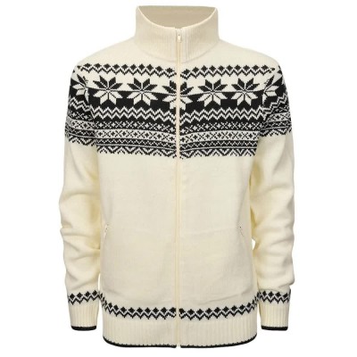 блуза,мъжки,пуловери,brandit,norweger,full,zip,sweater,white