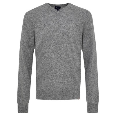 блуза,мъжки,пуловери,façonnable,cash,12gg,v,neck,sweater,grey