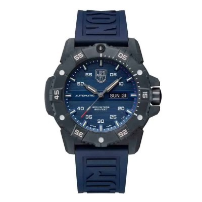 часовник,часовници,luminox,master,carbon,seal,automatic,3860,series,watch,black,(black,blue)