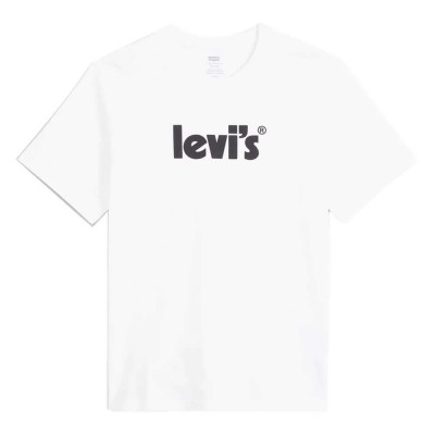 тениска,мъжки,тениски,levi´s,®,relaxed,fit,short,sleeve,t,shirt,poster,logo,white,(white)