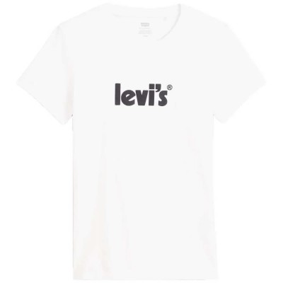 тениска,дамски,тениски,levi´s,®,the,perfect,17369,short,sleeve,t,shirt,seasonal,poster,logo,sugar,swizzle,(white)