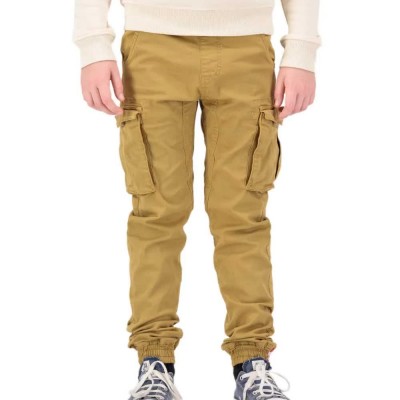 анцуг,детски,панталони,alpha,industries,cotton,twill,joggers,khaki,(green)