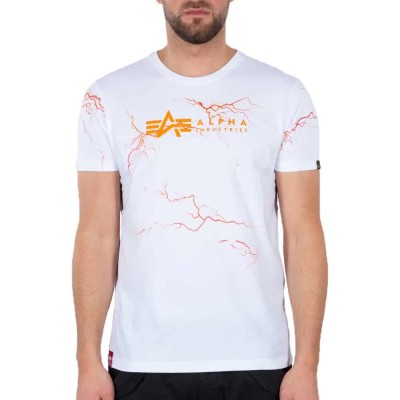 тениска,мъжки,тениски,alpha,industries,lightning,all,over,print,t,shirt,white,(white,orange)
