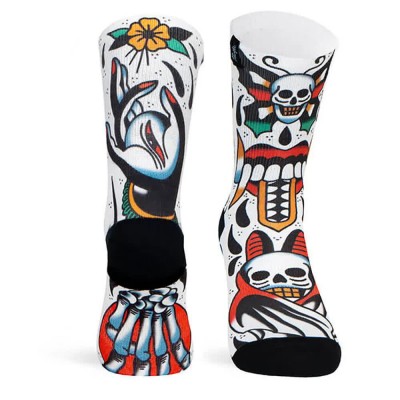 чорапи,дамски,чорапи,pacific,socks,skull,socks,white,(black)
