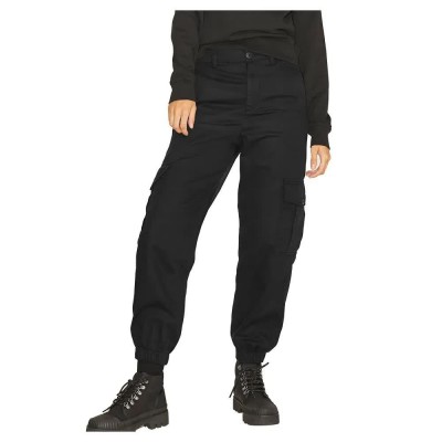 панталони,дамски,панталони,jack,&,jones,holly,relaxed,high,waist,jjxx,cargo,pants,black,(black)