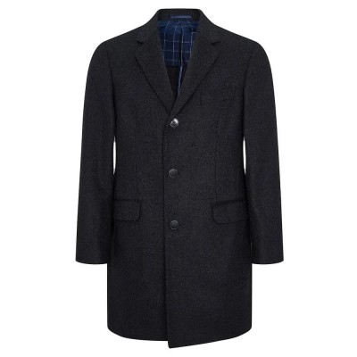 яке,мъжки,якета,дамски,якета,и,палта,hackett,plain,wool,cash,jacket,black,(charcoal)