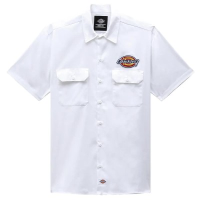 риза,с,къс,ръкав,мъжки,ризи,dickies,clintondale,short,sleeve,shirt,white