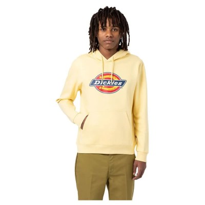 суичър,мъжки,пуловери,dickies,icon,logo,hoodie,yellow,(pale,banana)