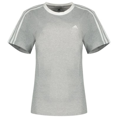 тениска,дамски,тениски,adidas,3,stripes,bf,short,sleeve,t,shirt,grey,(medium,grey,heather,white)
