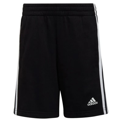 къси,панталони,детски,панталони,adidas,3,stripes,shorts,black,white,(black)