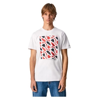 тениска,мъжки,тениски,pepe,jeans,agin,t,shirt,white