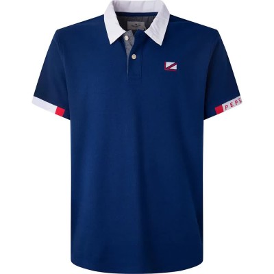 мъжки,блузи,с,яка,pepe,jeans,felix,short,sleeve,polo,blue,(midnight)