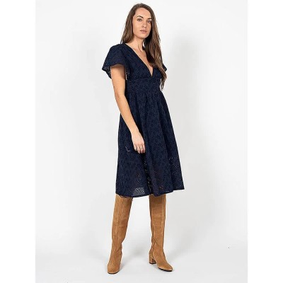 рокля,дамски,поли,и,рокли,pepe,jeans,mae,dress,thames,(blue)