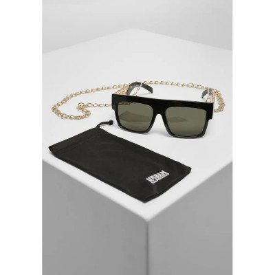 слънчеви,очила,слънчеви,очила,urban,classics,zakynthos,avec,chaine,sunglasses,black,(black,gold)