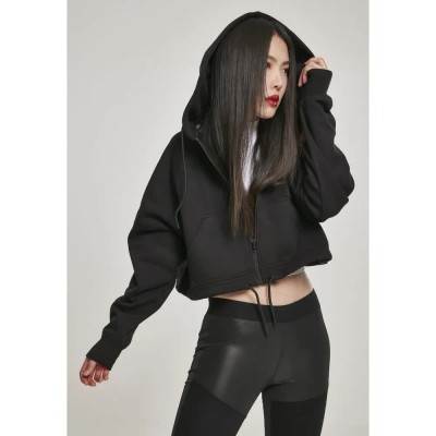 блуза,дамски,блузи,urban,classics,raglanper,sweatshirt,black,(black)