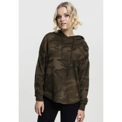 блуза,дамски,блузи,urban,classics,camo,sweatshirt,green,(green,camouflage)