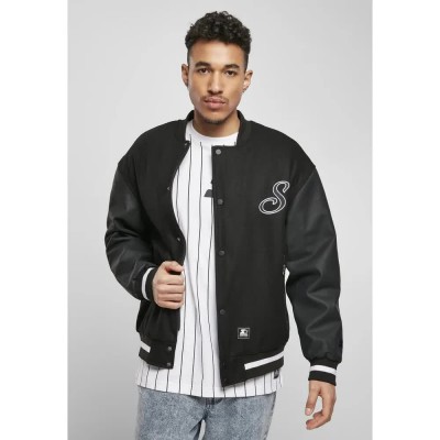 яке,мъжки,якета,starter,black,label,starter,script,college,jacket,black,(black)