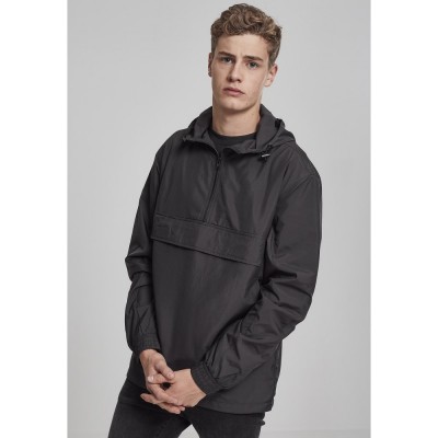 анорак,мъжки,якета,urban,classics,basic,pull,over,parka,black
