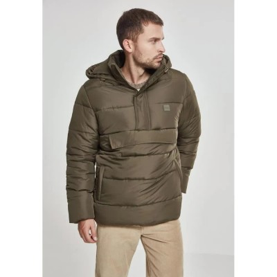 анорак,мъжки,якета,urban,classics,pull,over,parka,green