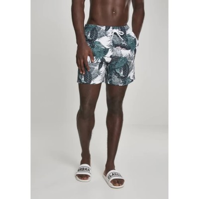 бански,гащета,мъжки,бански,костюми,urban,classics,basic,swimming,shorts,white,black,(white)