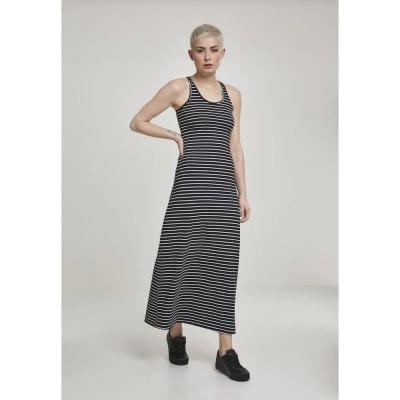 рокля,дамски,поли,и,рокли,urban,classics,long,dress,black,(black,white)