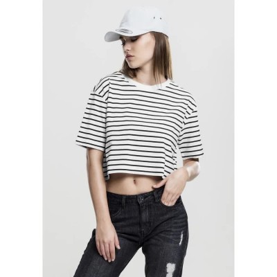 тениска,дамски,тениски,urban,classics,s,striped,oversized,short,sleeve,t,shirt,white,(white,black)
