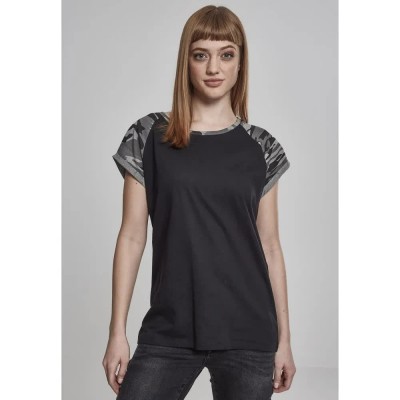 тениска,дамски,тениски,urban,classics,raglan,contract,short,sleeve,t,shirt,black