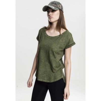 тениска,дамски,тениски,urban,classics,s,spray,long,short,sleeve,t,shirt,green,(olive)