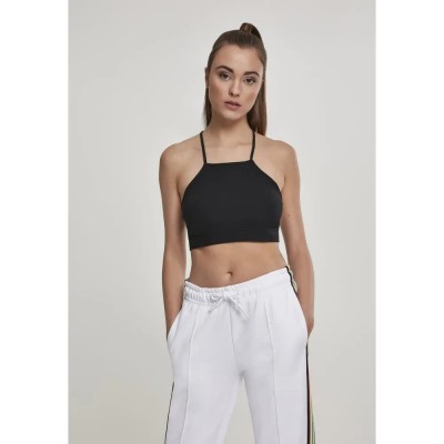 потник,дамски,топове,urban,classics,crop,triangle,top,sleeveless,top,black,(black)