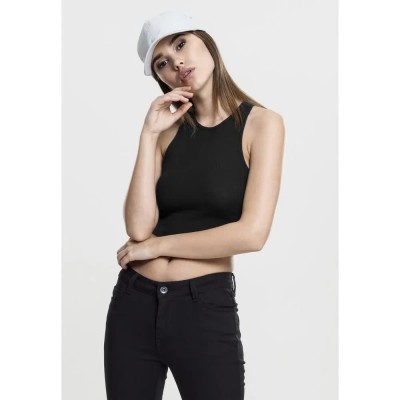потник,дамски,топове,urban,classics,crop,rib,sleeveless,top,black,(black)