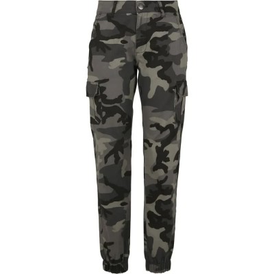 панталони,дамски,панталони,urban,classics,waist,cargo,pants,black,(black)