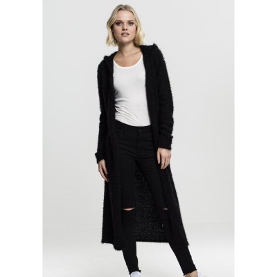 жилетка,дамски,якета,и,палта,urban,classics,feather,cardigan,black
