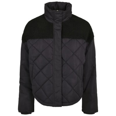 яке,дамски,якета,и,палта,urban,classics,diamond,quilt,puffer,oversized,jacket,black,(black)
