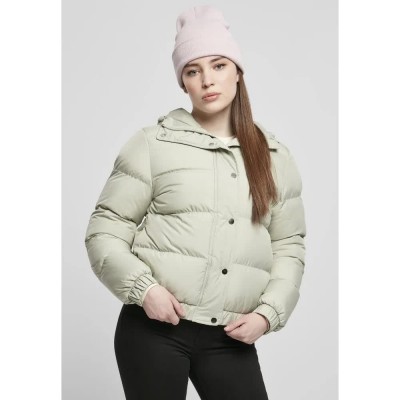 яке,дамски,якета,и,палта,urban,classics,hooded,puffer,jacket,green,(green)