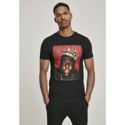тениска,мъжки,тениски,дамски,тениски,mister,tee,notorious,big,crown,short,sleeve,t,shirt,black,(black)