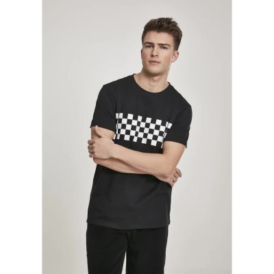 тениска,мъжки,тениски,urban,classics,panel,t,shirt,black,(black,white)
