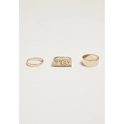 бижутерия,mister,tee,kit,3,rings,gold,(yellow)