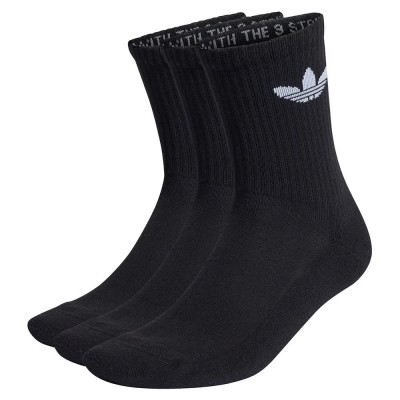 чорапи,мъжки,чорапи,adidas,originals,custre,crew,socks,black,white,(black)