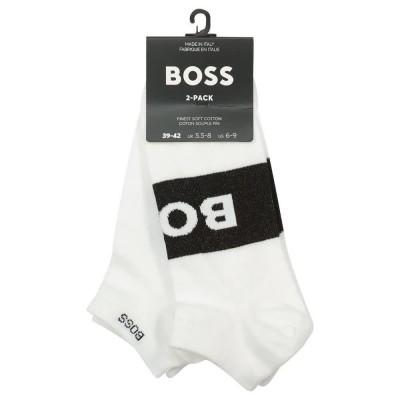 чорапи,мъжки,чорапи,boss,as,logocc,socks,2,pairs,white